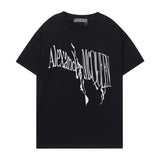 CAMISETA ALEXANDER MCQUEEN LOGOBRAND PRETA