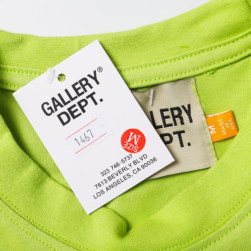 Camiseta Gallery Dept. Green Logobrand