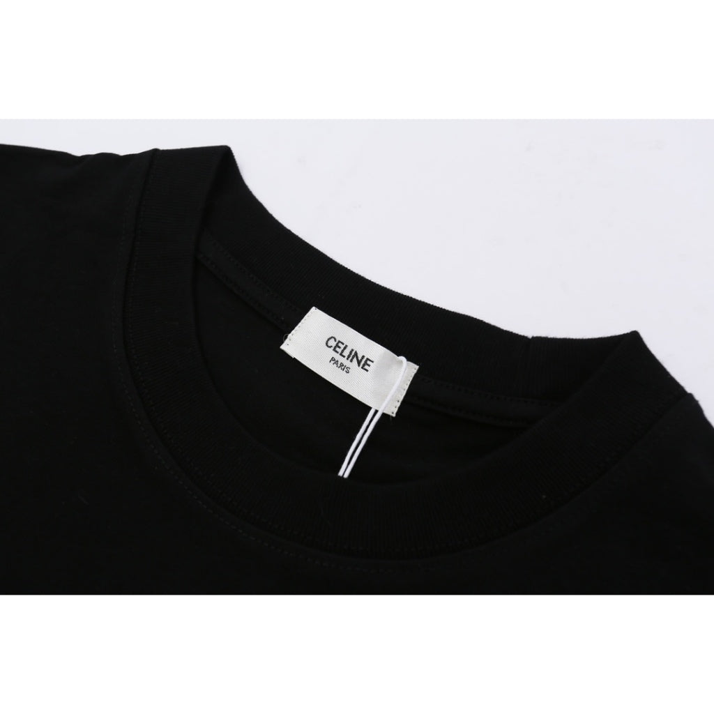 Camiseta Celine Afoordable 1977 Black