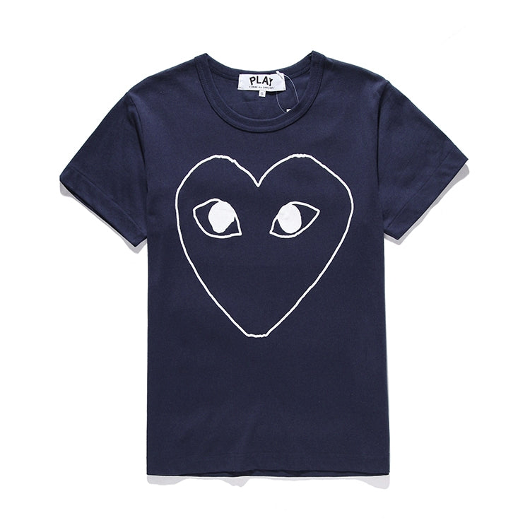 Camiseta Play Comme Des Garçons Blue