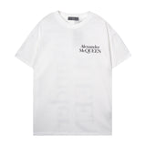 Camiseta Alexander Mcqueen Logobrand White #002