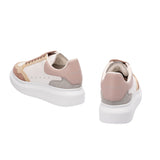 Tênis Alexander McQueen Casual Sneaker Rosé & White