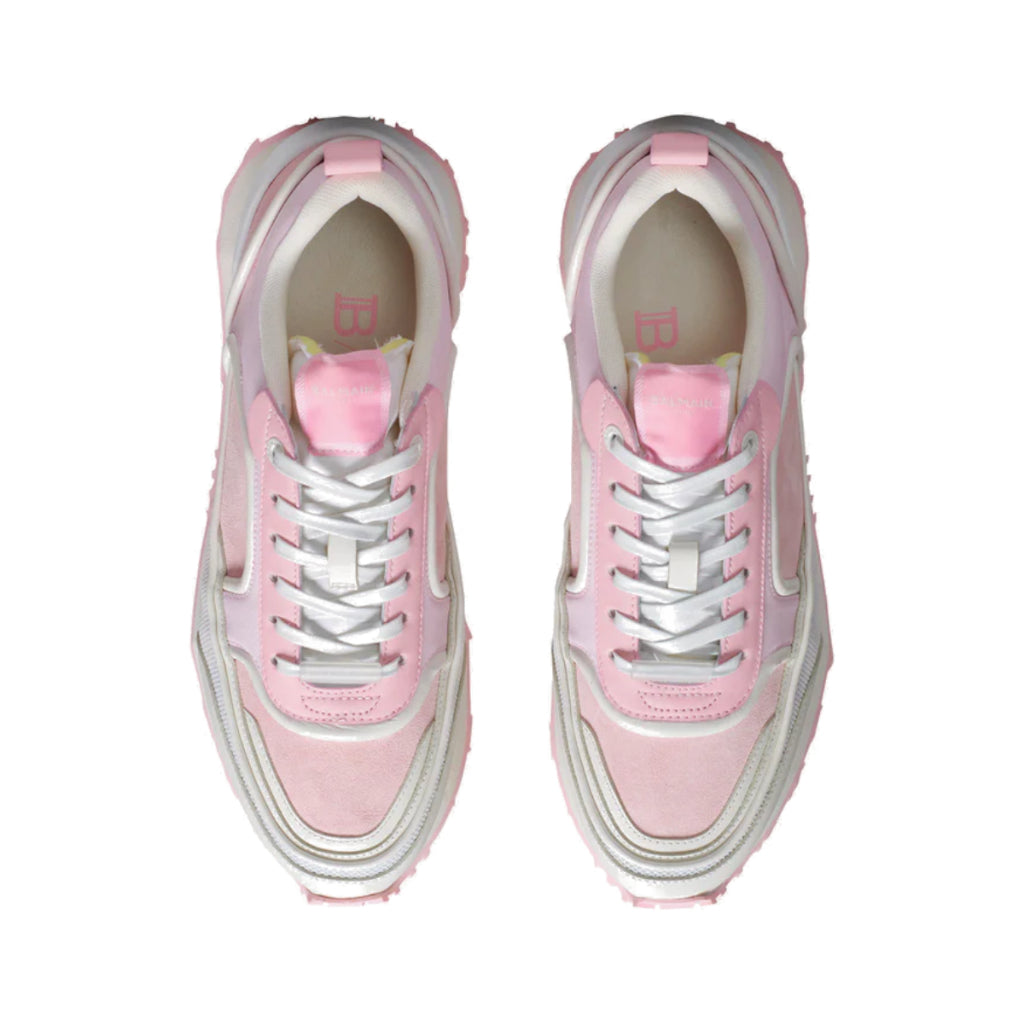 Tênis Balmain B-Racer Sneaker Rosé