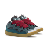 Tênis Lanvin Curb Sneaker Azul & Vermelho