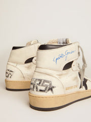 Tênis Golden Goose Superstar Cano alto Preto