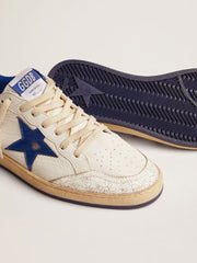 Tênis Golden Goose Superstar azul brilhante