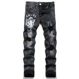 Calça Amiri Jeans Skinny Angel Preta