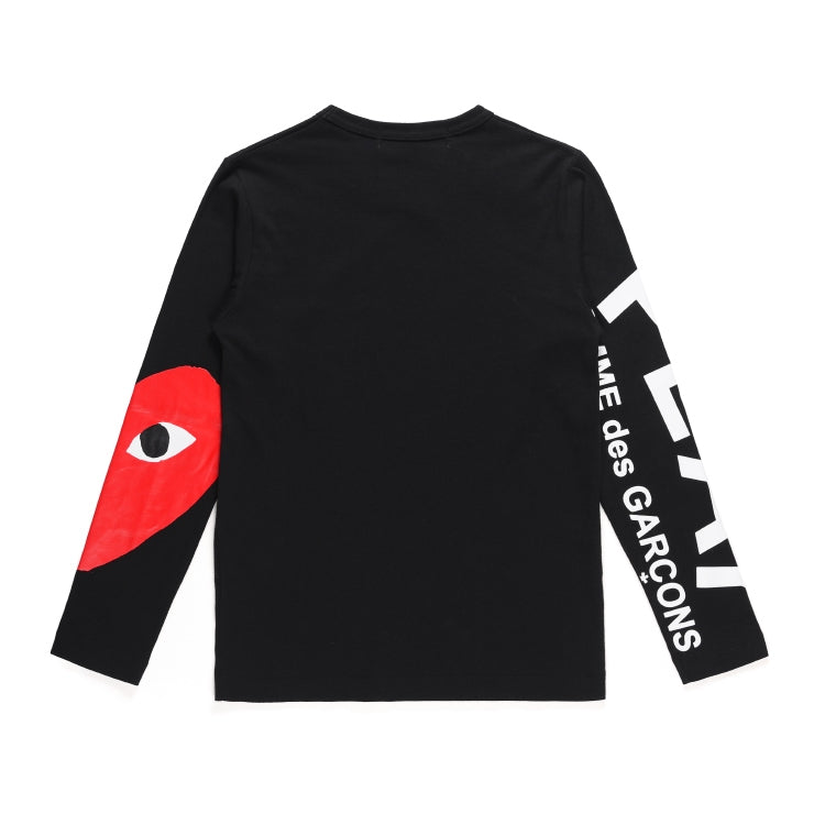 Camiseta Play Comme Des Garçons Black Mangalonga