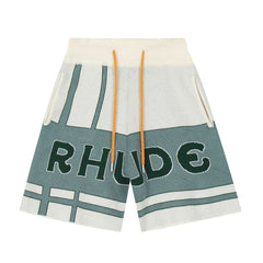 Bermuda Rhude Lã Logobrand Cream