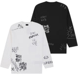 Camiseta Balenciaga Graffiti White