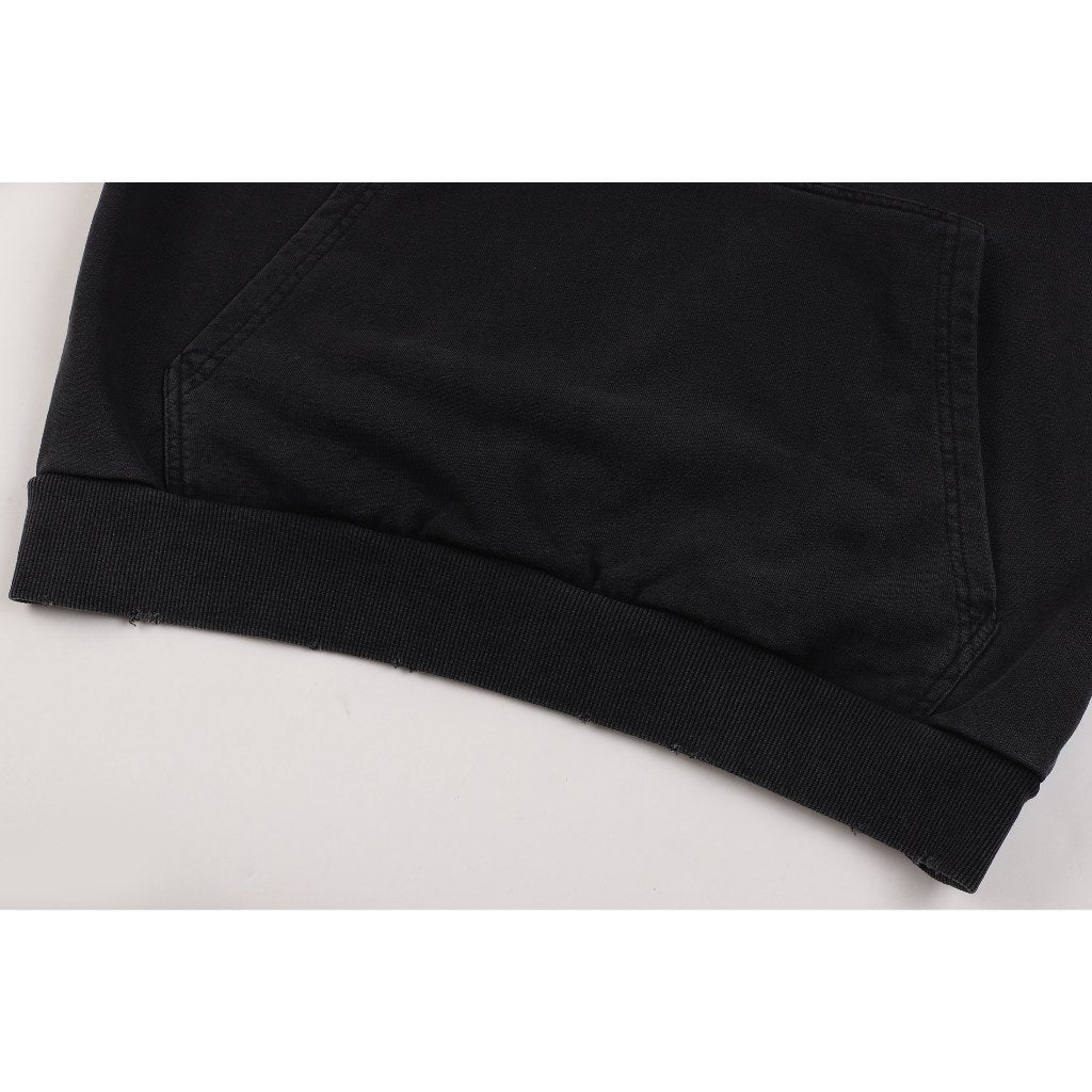 Blusa Balenciaga Moletom Oversized Black