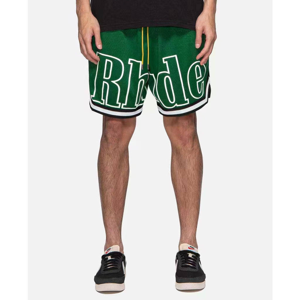 Bermuda Rhude Tactel Logobrand Green