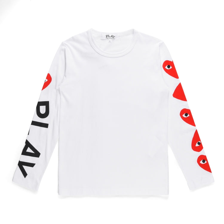 Camiseta Play Comme Des Garçons White Mangalonga