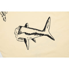 Camiseta Palm Angels Broken Shark Classic