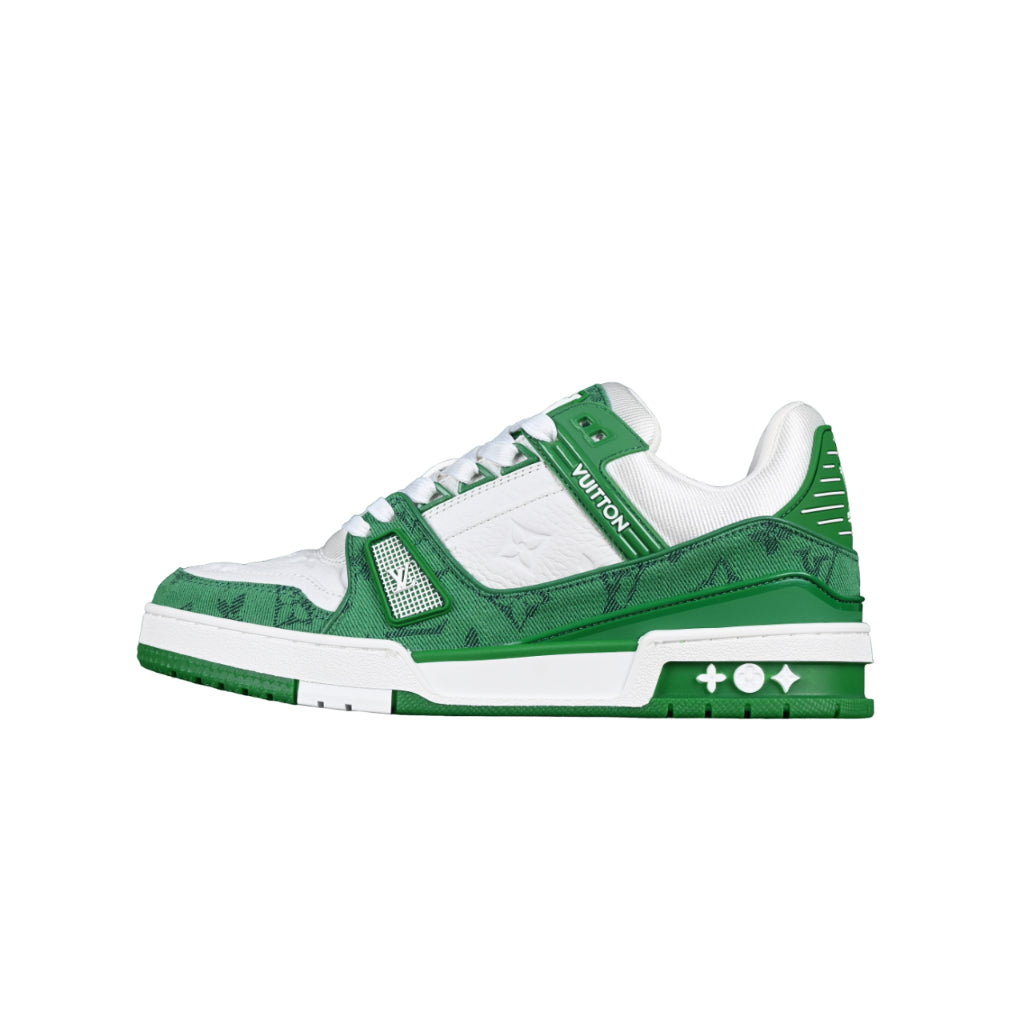 Tênis Louis Vuitton Trainer Skater Sneaker Green