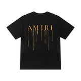 Camiseta Amiri Logo Printed Crewneck