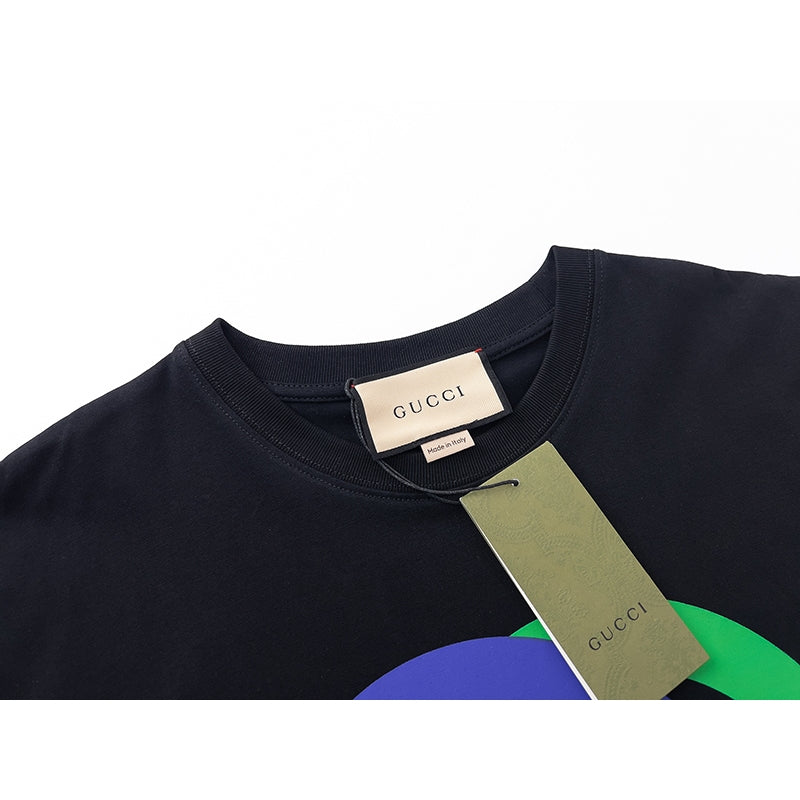 Camiseta Gucci Round GG Cotton Black