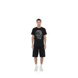 Camiseta Alexander McQueen Crystal Skull Black