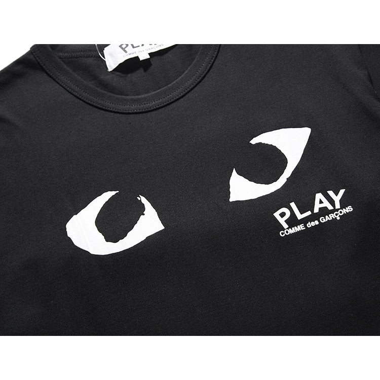 Camiseta Play Comme Des Garçons Black