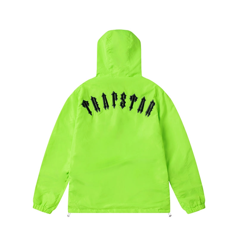 Jaqueta Trapstar Tactel Neon Green