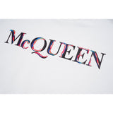 Camiseta Alexander McQueen Logobrand White #003