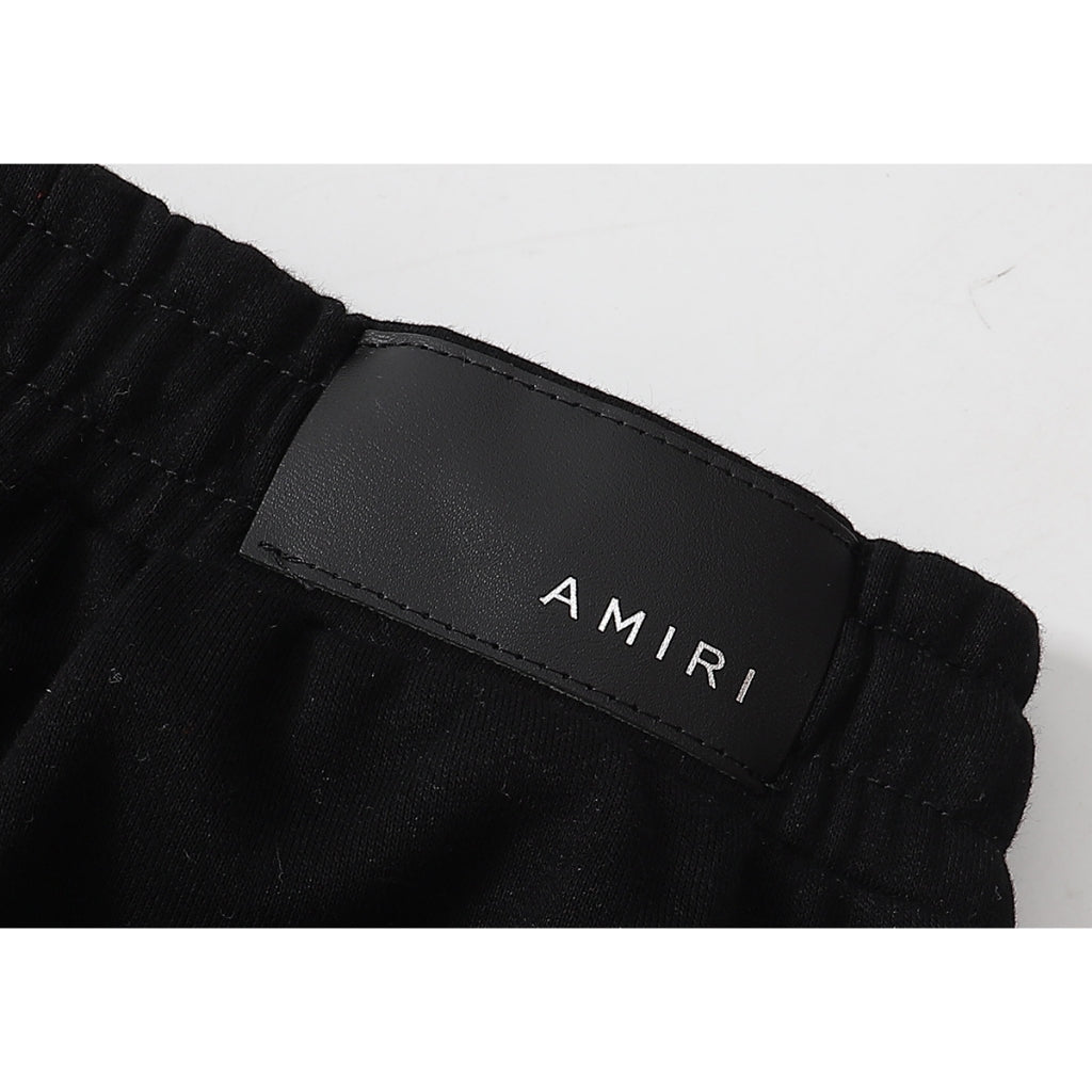 Calça Amiri Moletom Tribal Black