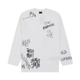 Camiseta Balenciaga Graffiti White