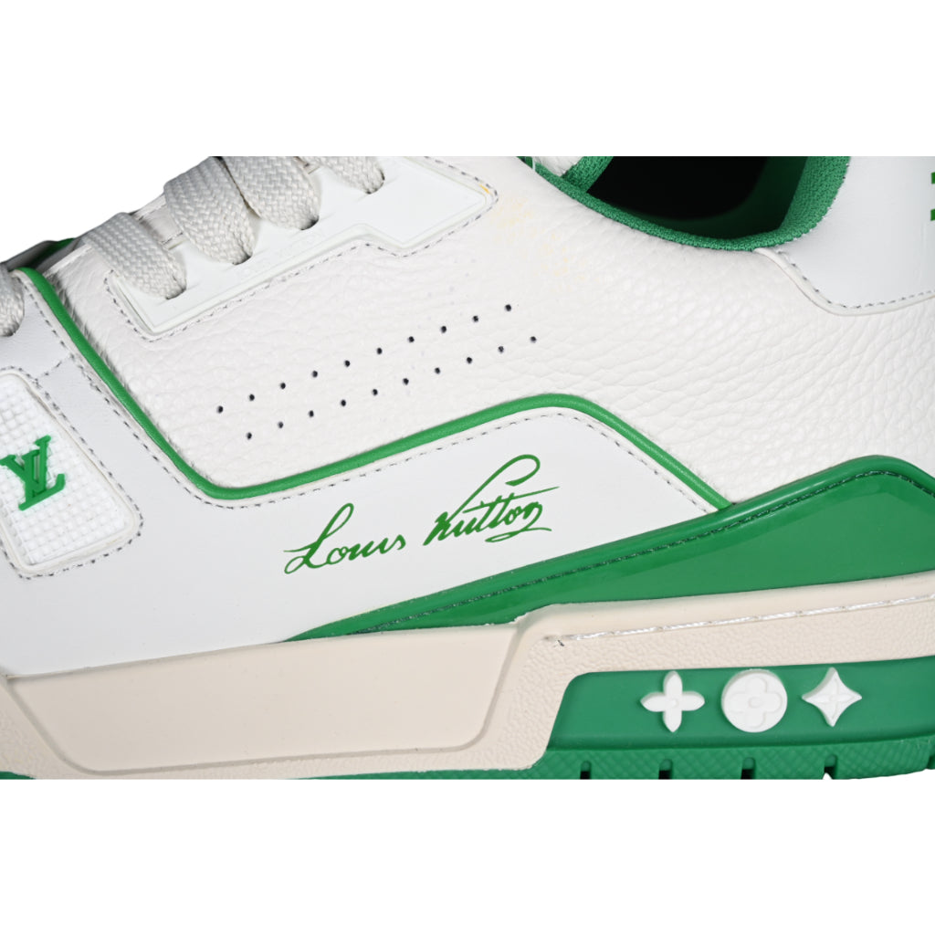 Tênis Louis Vuitton Trainer Skater Sneaker Green