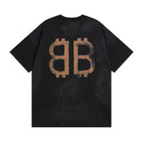 Camiseta Balenciaga Crypto BB Black