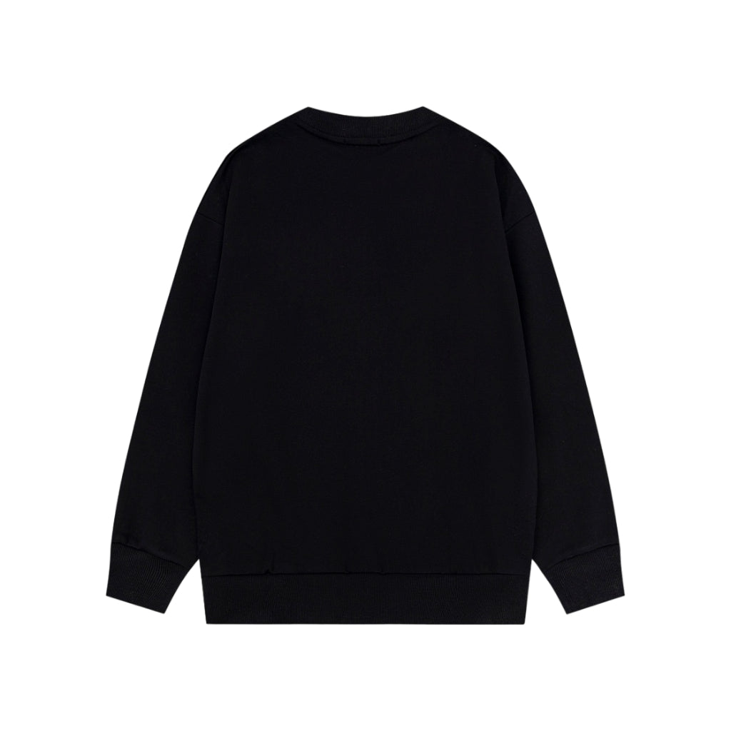 Blusa Balenciaga Layered Sports Round Oversized Black