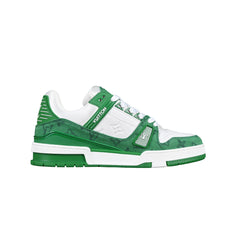 Tênis Louis Vuitton Trainer Skater Sneaker Green