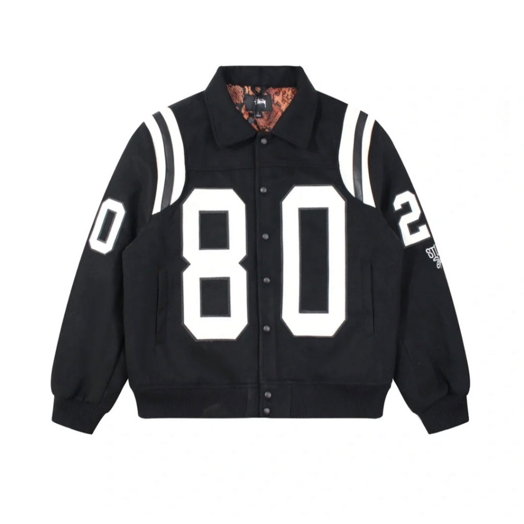 Blusa Colegial Stussy Number #20 Black