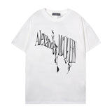 CAMISETA ALEXANDER MCQUEEN LOGOBRAND PRETA