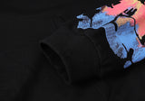 Blusa Amiri Moletom Tie-Dye Full Black & Collors