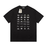 Camiseta Balenciaga Archives Logo Black