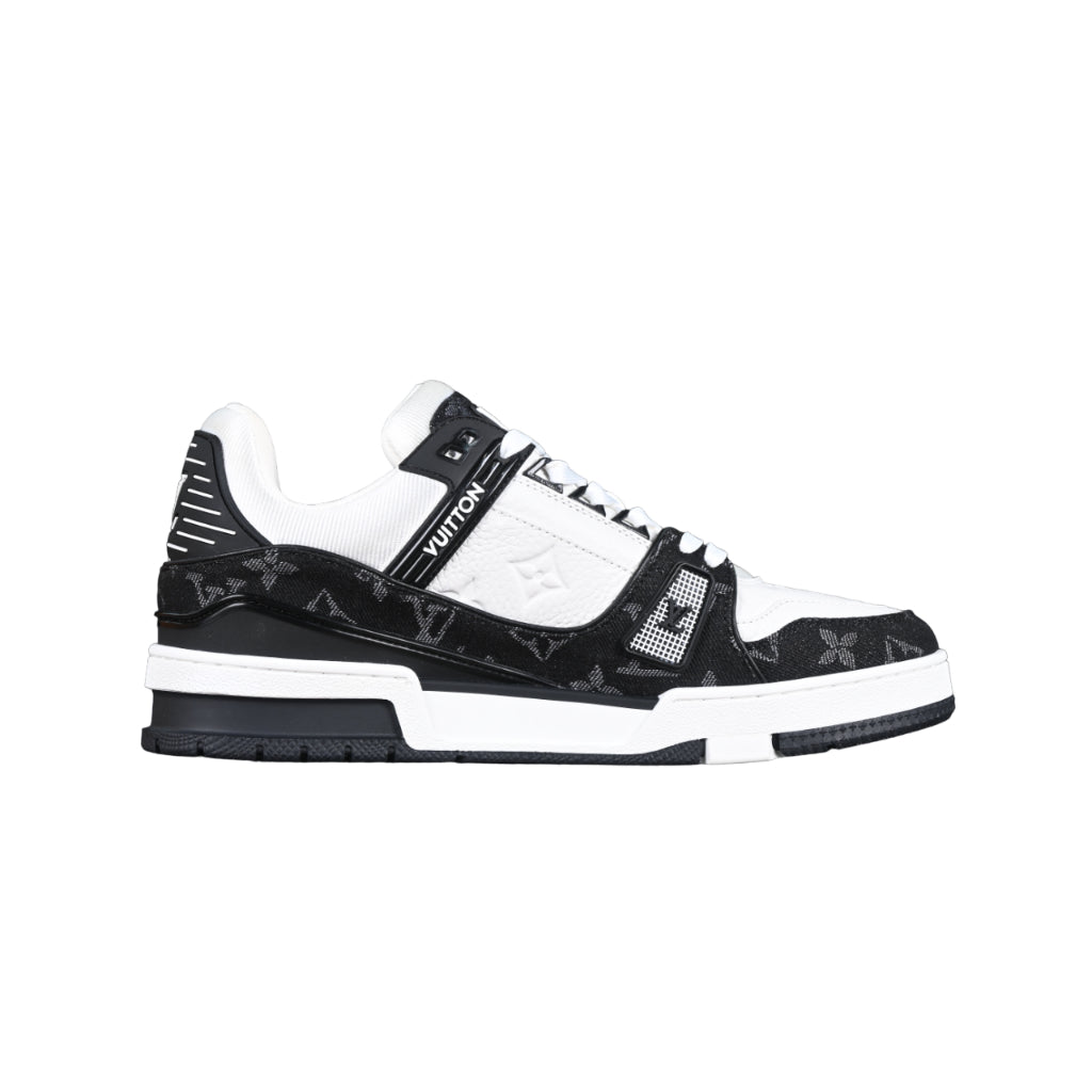 Tênis Louis Vuitton Trainer Skater Black LV