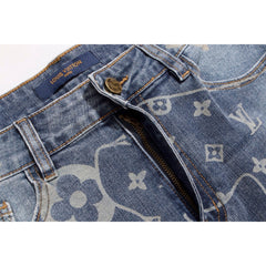 Calça Louis Vuitton Jeans LV Blue Logobrand