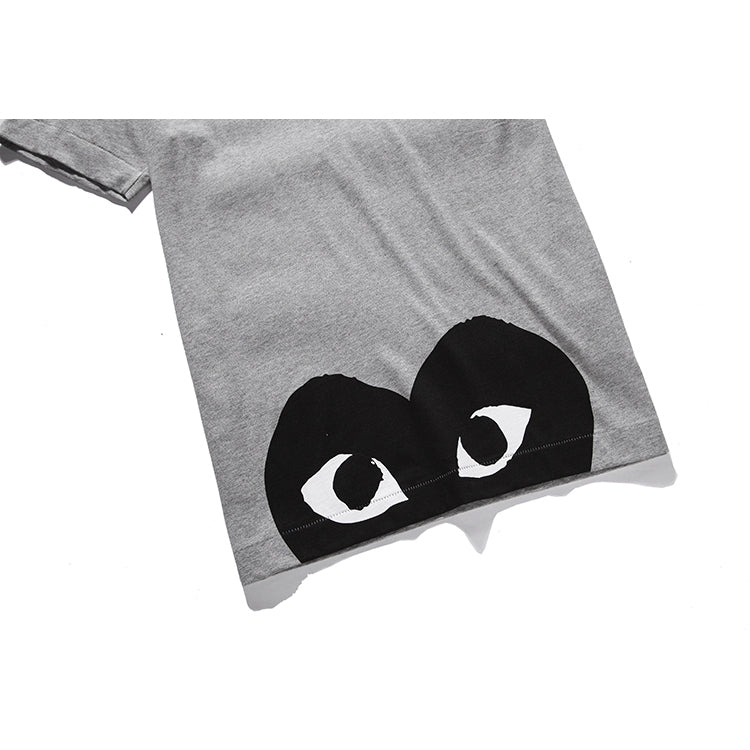 Camiseta Play Comme Des Garçons Gray