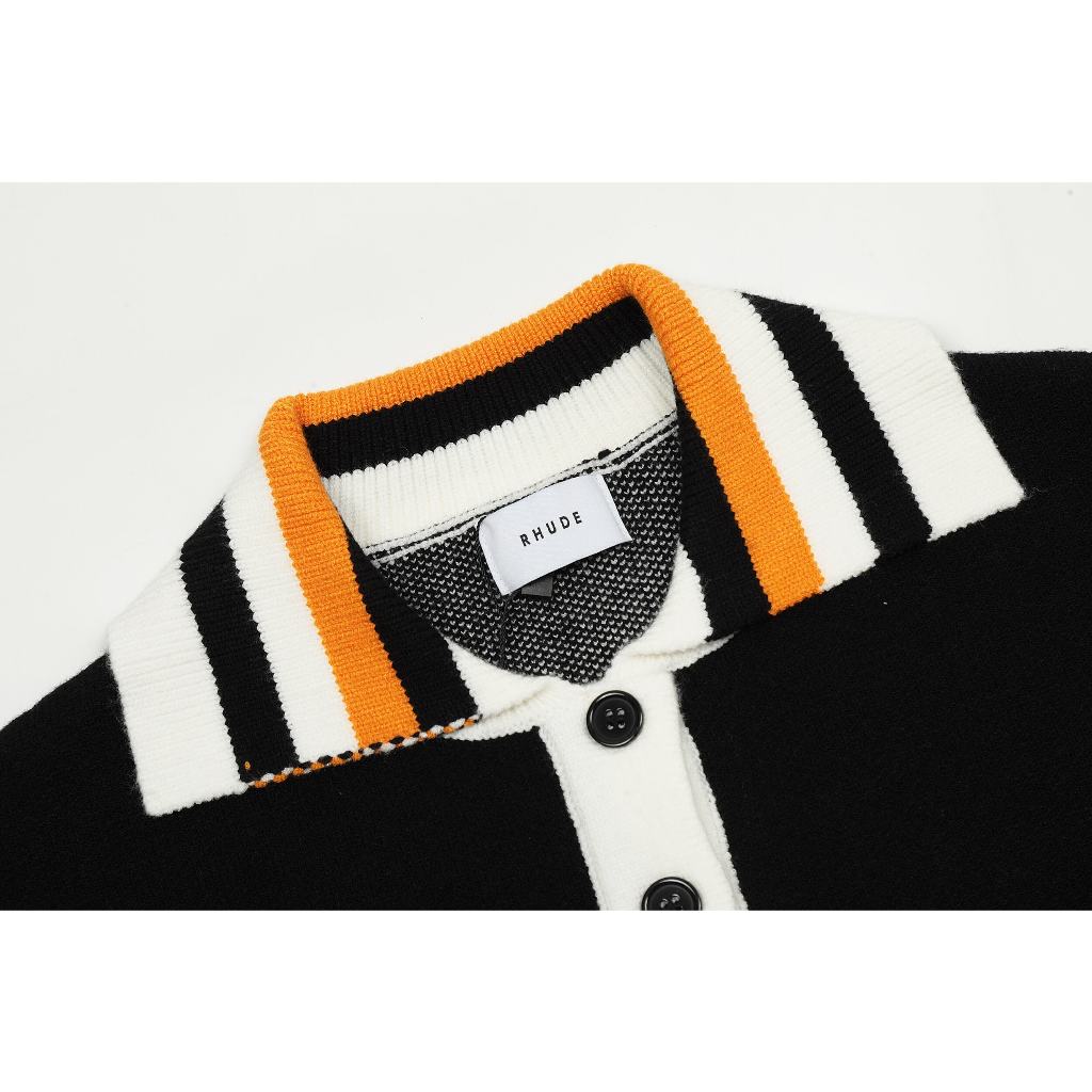 Camiseta Rhude Lã McLaren Jacquard