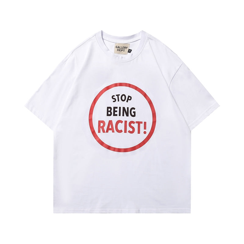 Camiseta Gallery Dept. White Don't Be Racist