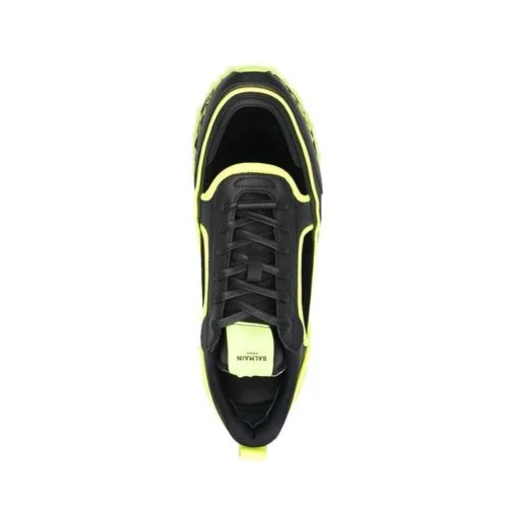 Tênis Balmain B-Racer Sneaker Black & Green