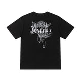 Camiseta Amiri Angel Graphic Logo