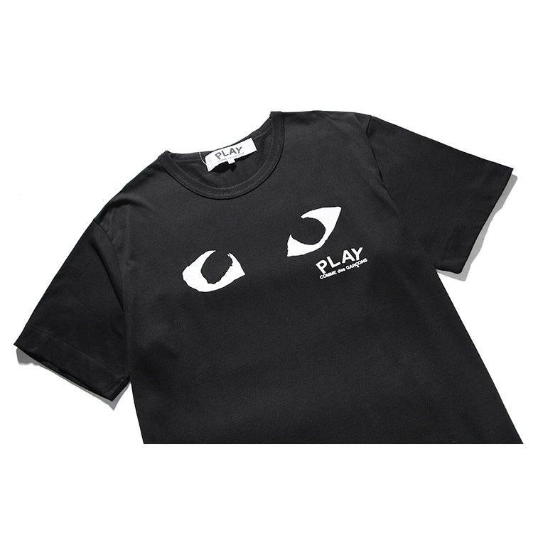 Camiseta Play Comme Des Garçons Black