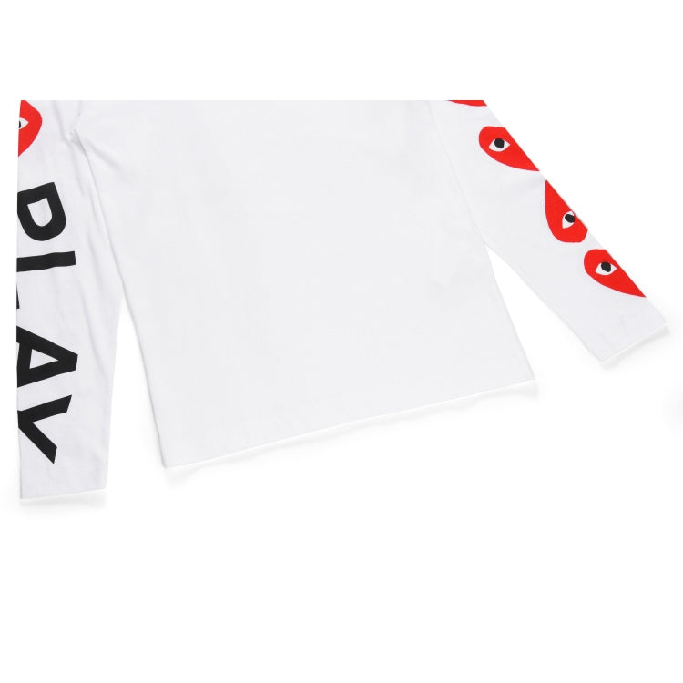 Camiseta Play Comme Des Garçons White Mangalonga